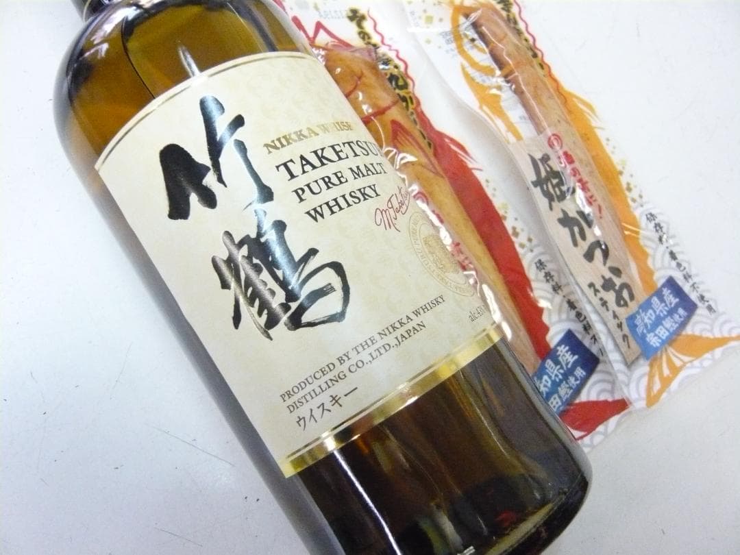 特価！竹鶴ピュアモルト！姫かつお2個おまけ～ホワイトデーに是非～上司もにっこり～