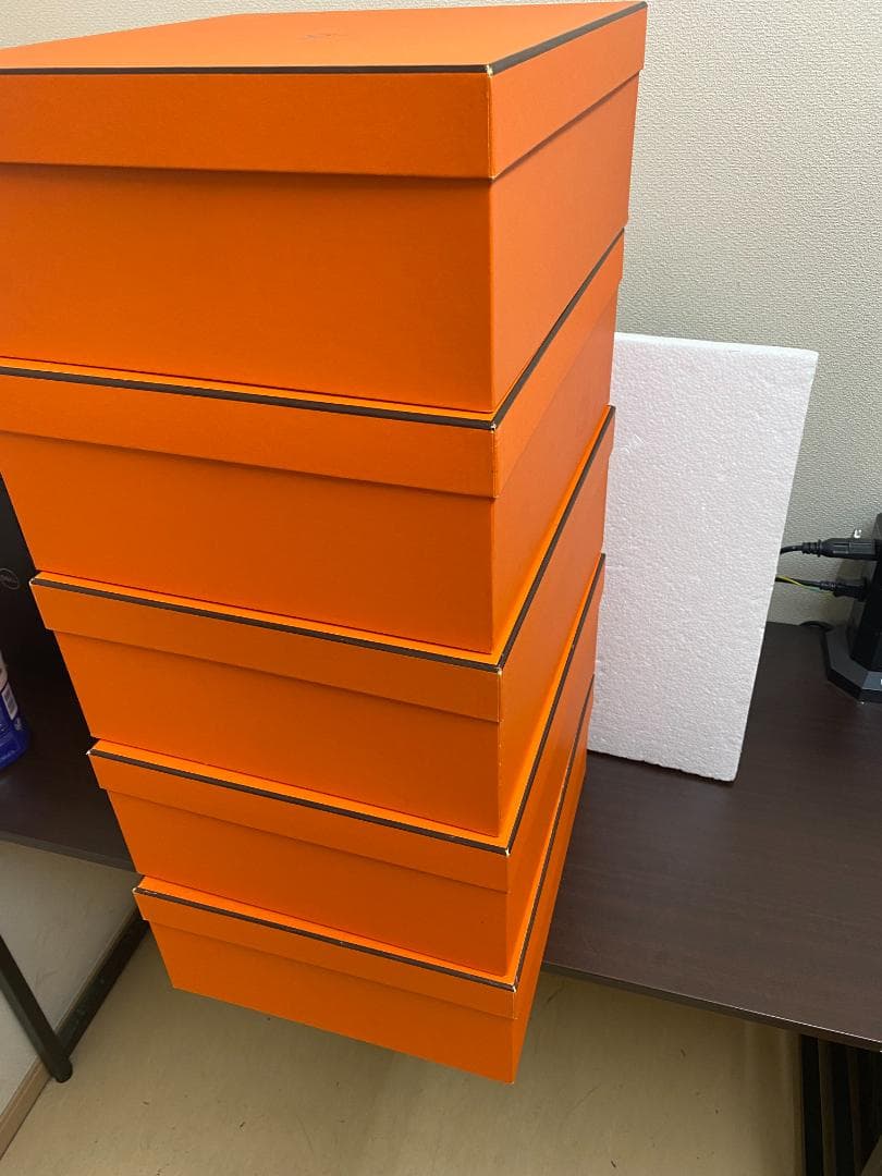 エルメス Hermes 5個 空箱 34x38x15