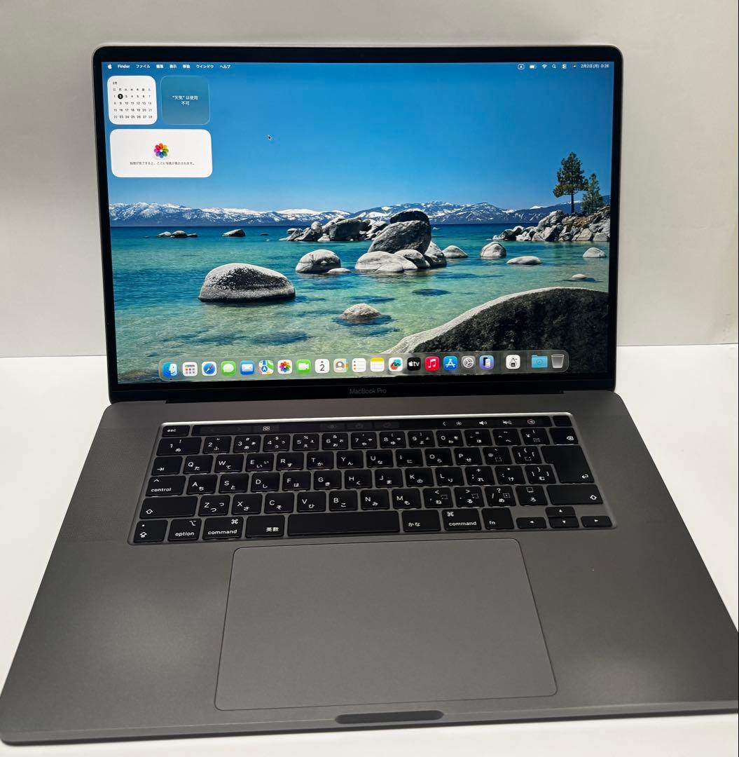 MacBook Pro 16インチ2019/Core i7/ 16/512GB