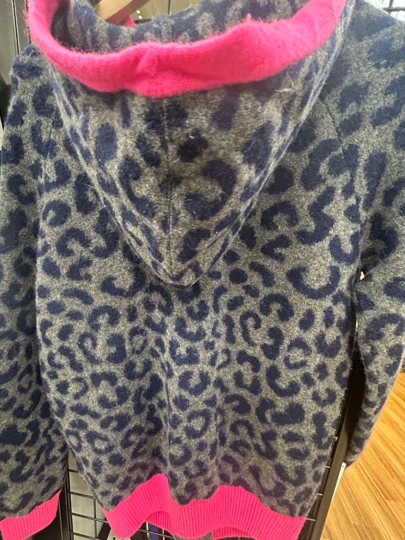 PEARLY GATES ヒョウ柄フーディ　パーカー　ゴルフウエア