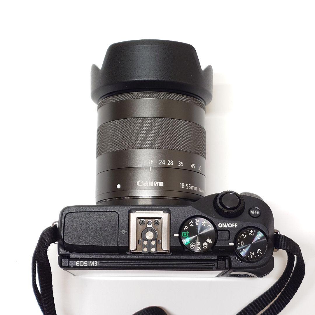 【美品】Canon EOS M3 EF-M 18-55mm キヤノン キャノン