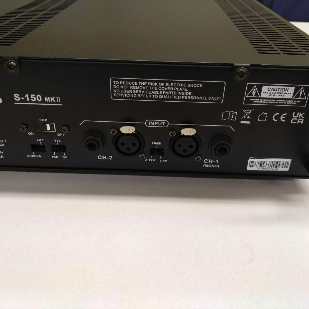 thomann S-150 MK II パワーアンプ　元箱有