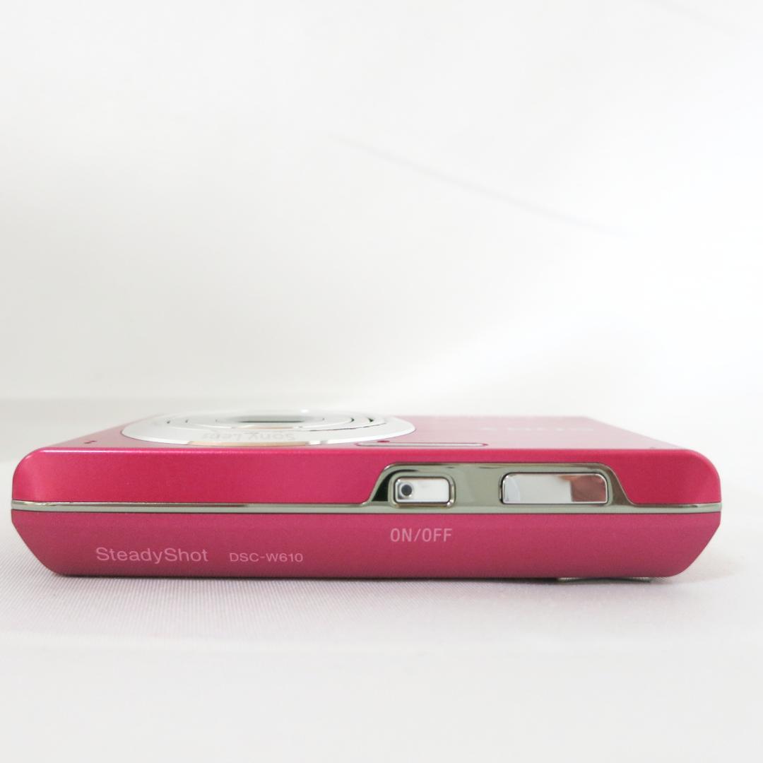 Sony デジタルカメラ Cyber-shot DSC-W610 ピンク