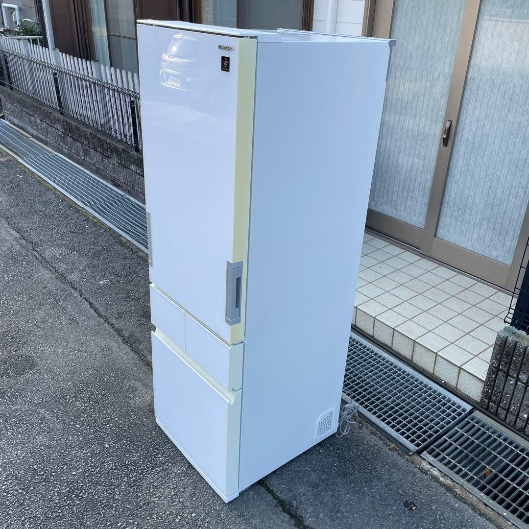 シャープ2019年製プラズマクラスター搭載415L冷蔵庫 送料/設置無料