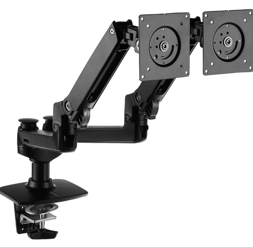 Amazon Basic モニターアーム デュアル-ディスプレイ