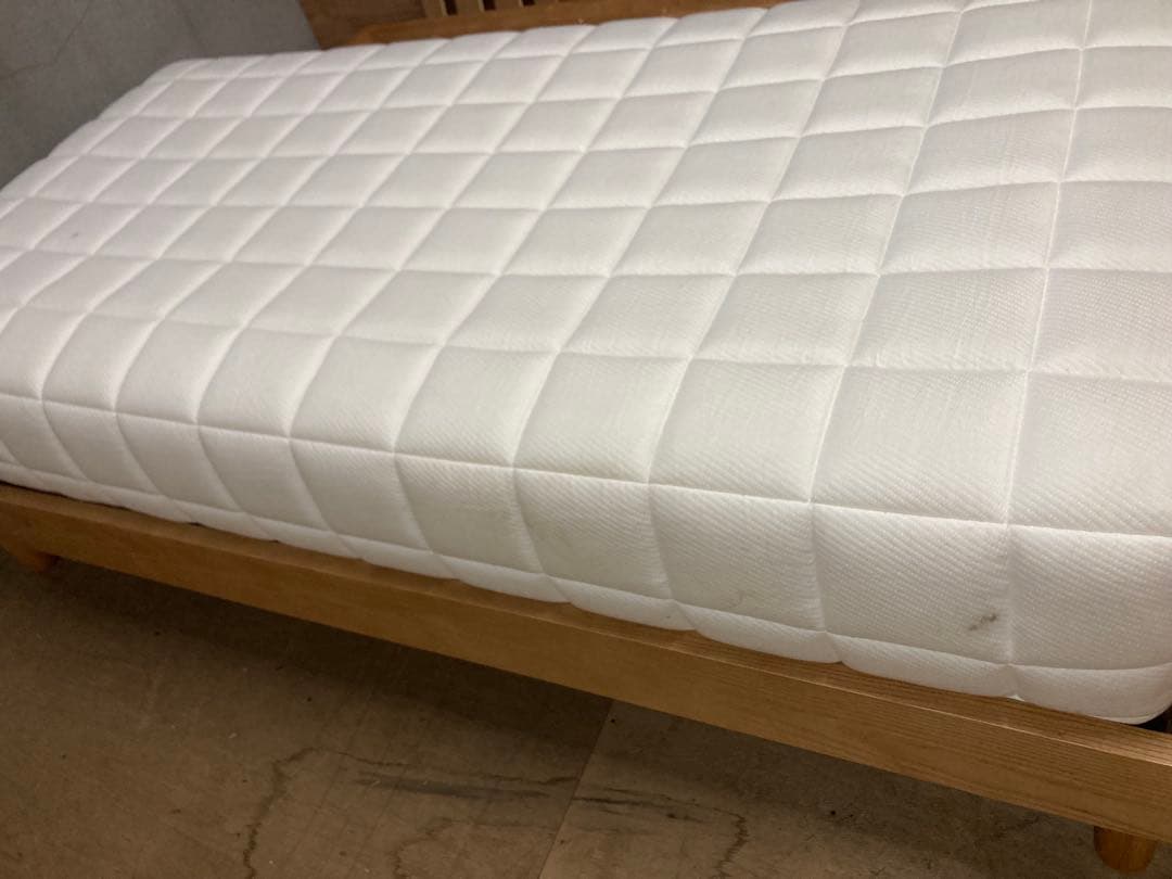 ⑥SLEEPY TOFU とうふマットレス ホワイト寝具 マット 【シングル】