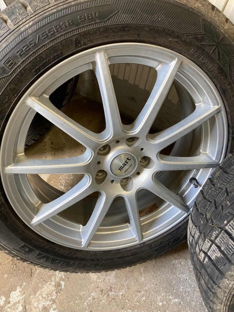 B*s様 M*u様 マナレイ　smart スタッドレス　18インチ　エルグランド