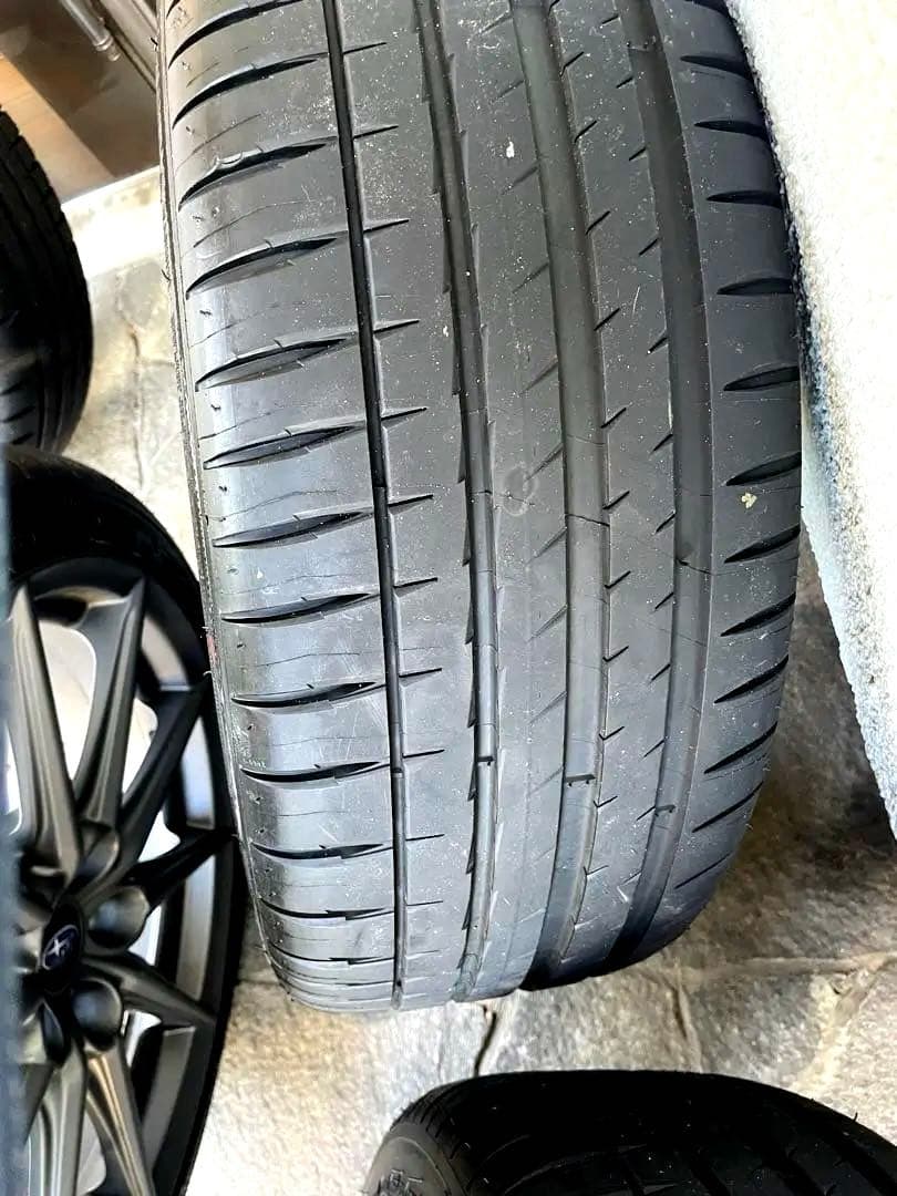 スバル zd8純正スポーク ホイールセット ミシュランタイヤ