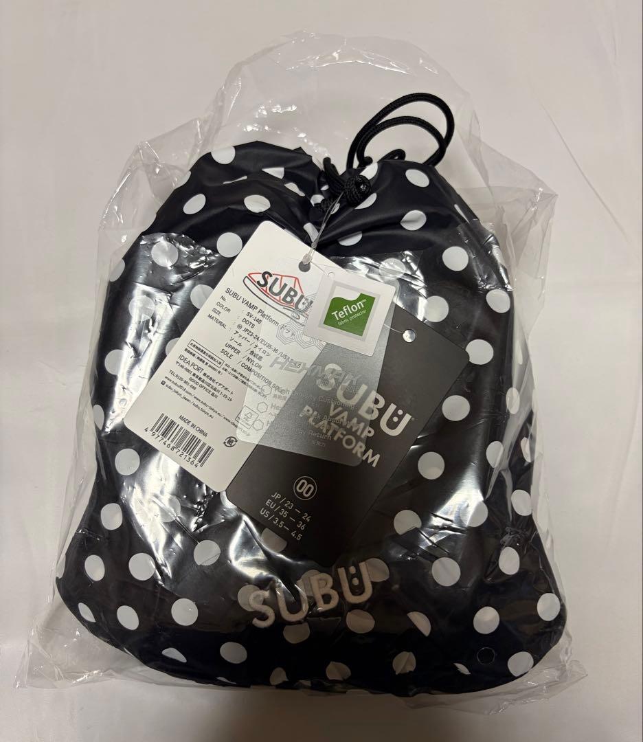 SUBU VAMP PLATFORM DOT 厚底 ドット