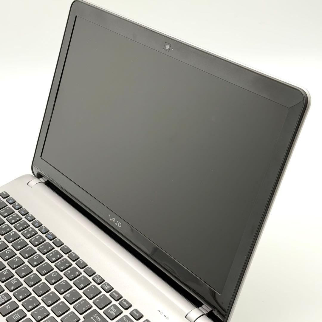 VAIOノートパソコンCore i7搭載 新品SSD 高速静音 Blu-ray