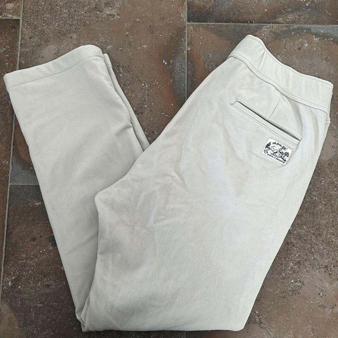 モンジー monzee ゴルフ ストレッチパンツ ジョガーパンツ ロバ LL