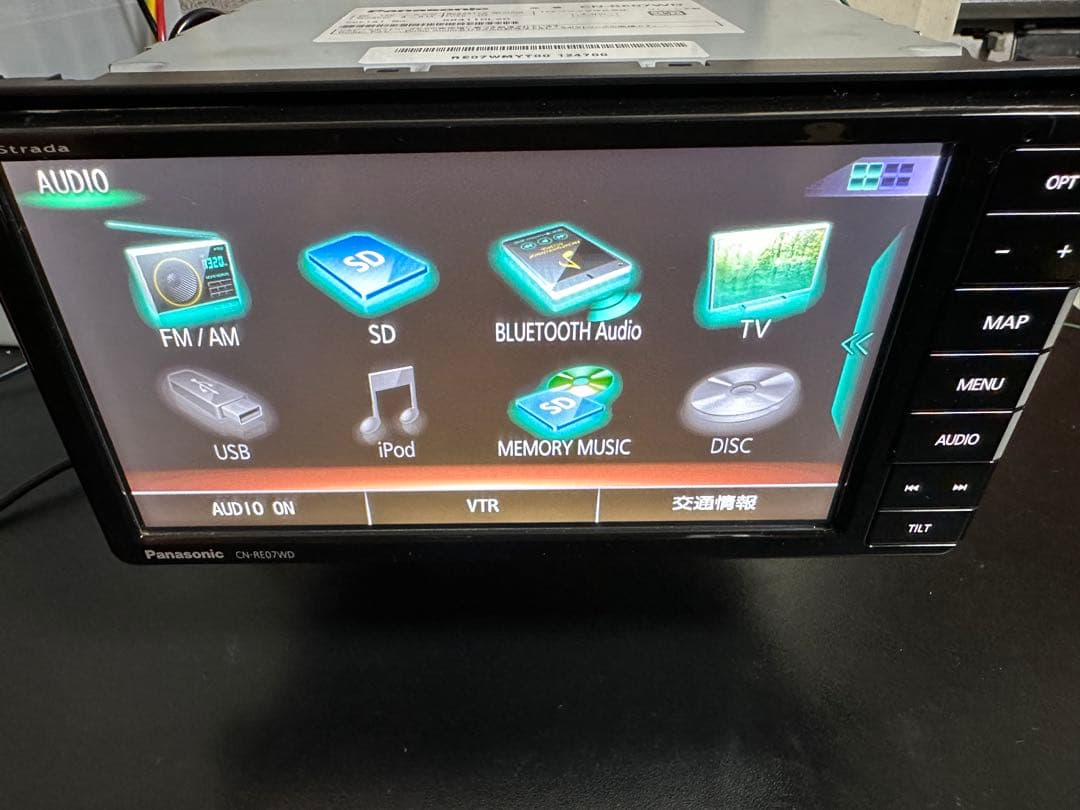 Panasonic CN-RE07WD 2020ナビゲーションシステム