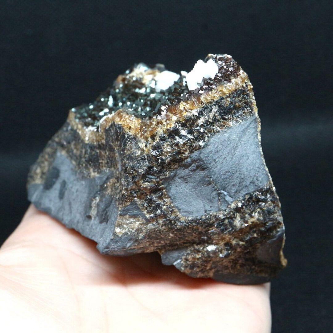 希少！アイオワ州産 イリデッセント カルサイト 原606g IRI029天然石