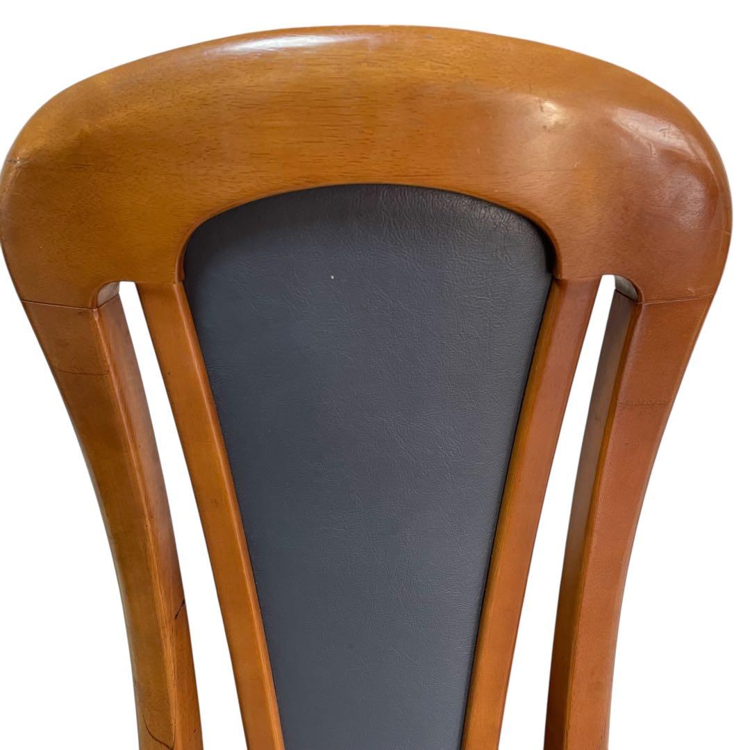 【人気】マルニ木工 maruni ダイニングチェア レザー 木製チェア 椅子　b