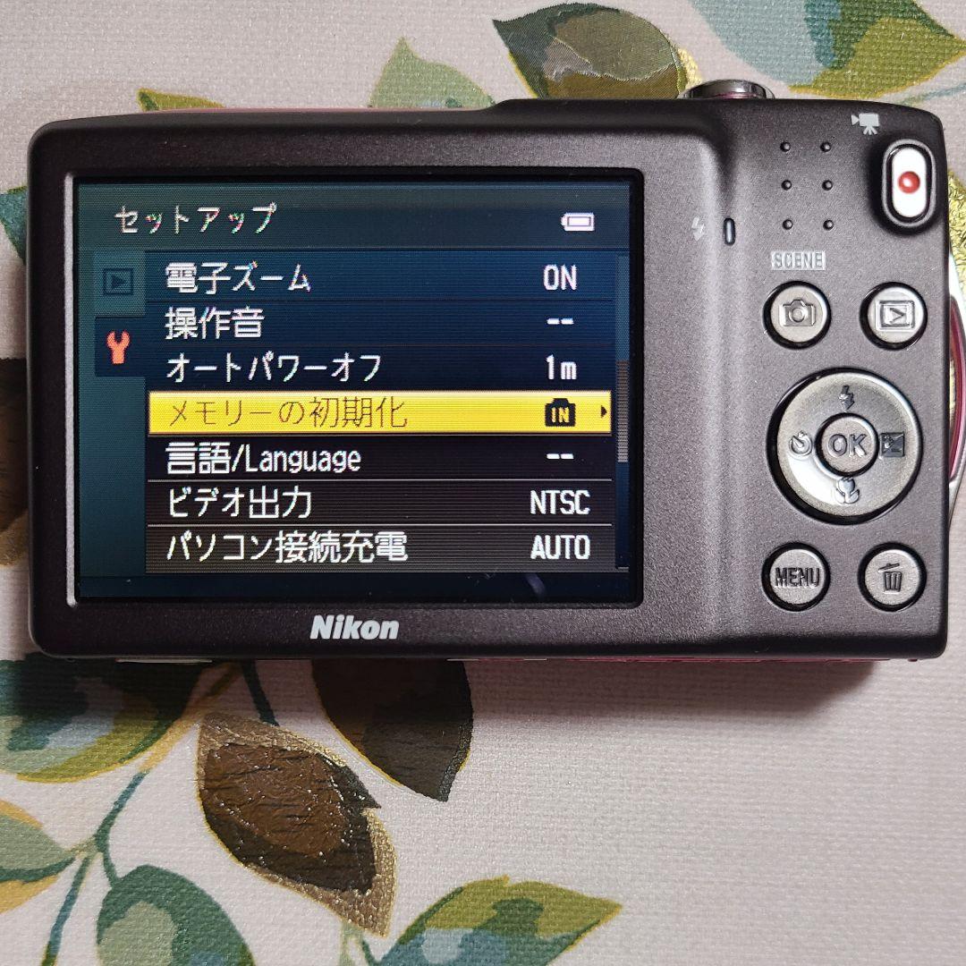 NikonニコンCOOLPIX S3300 ピンク