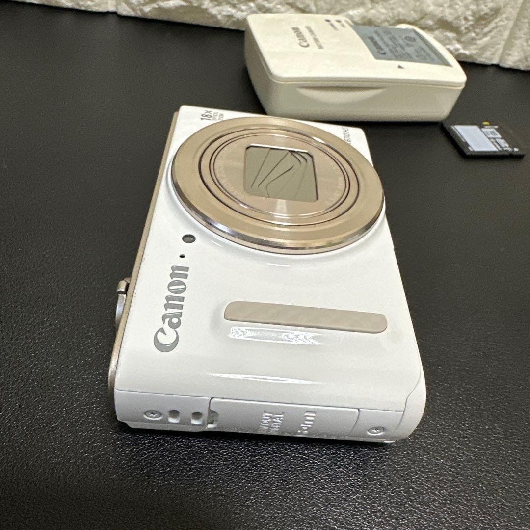 美品Canon Powershot SX610 HS ホワイト 動作品