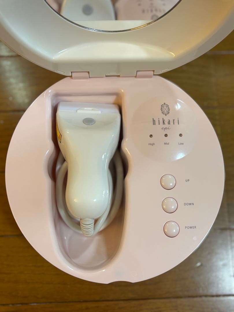 hikari 光エステ 家庭用脱毛器& スレンダートーン ベルトセット（中古）