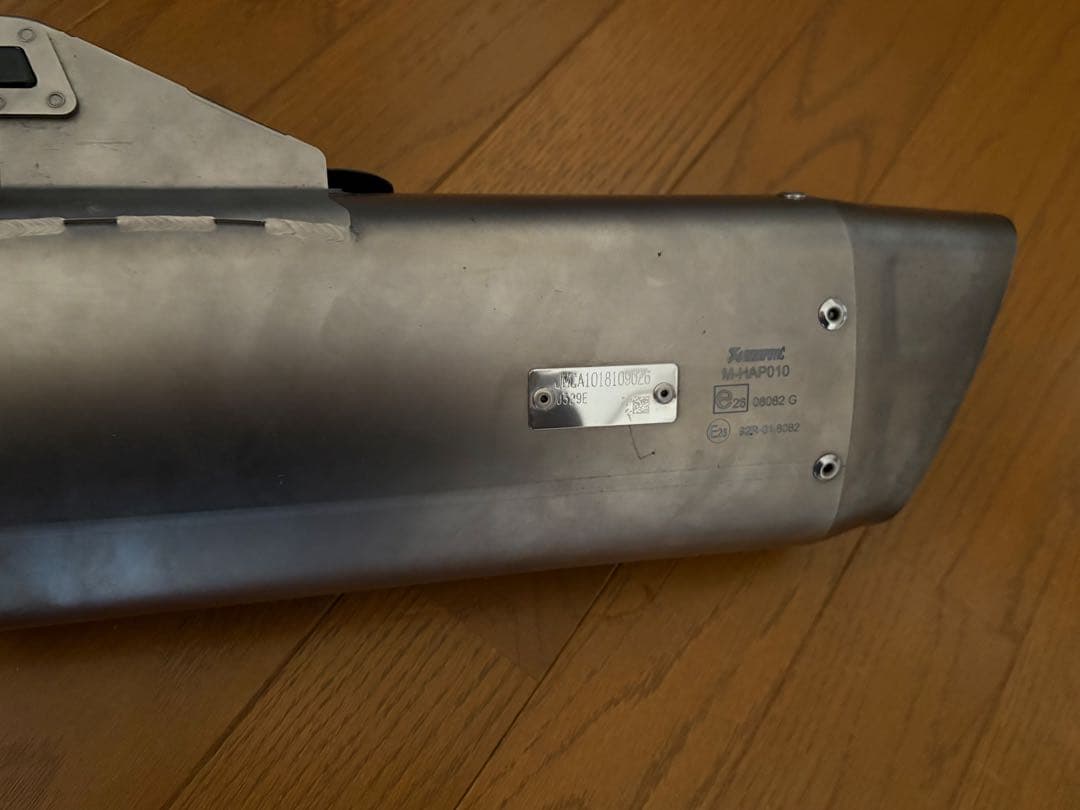 AKRAPOVIC　マフラー　Yzf-r6 　jmca