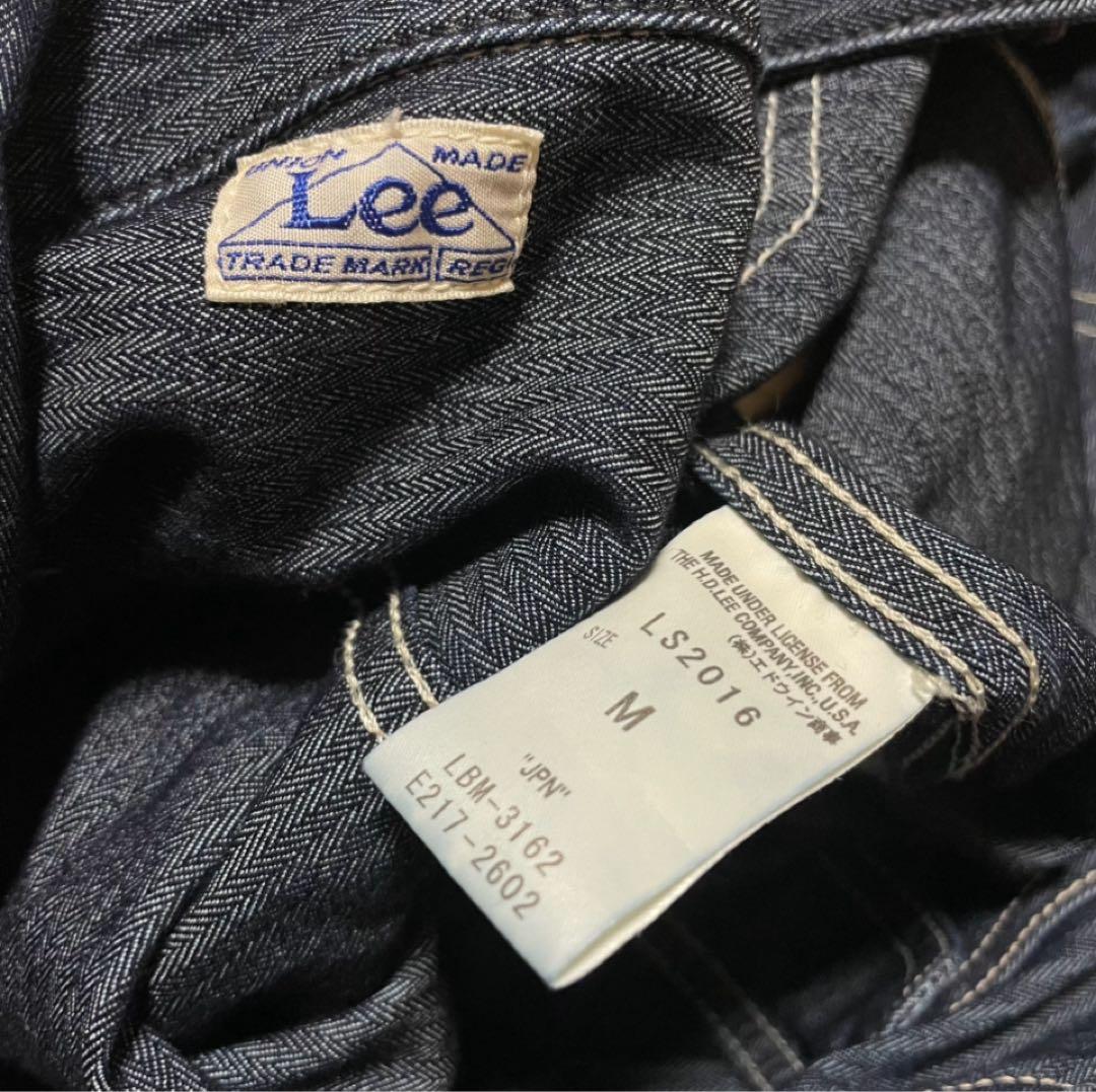 LEE ネイビー ストライプ つなぎオーバーオール つなぎ 使用頻度少なめ