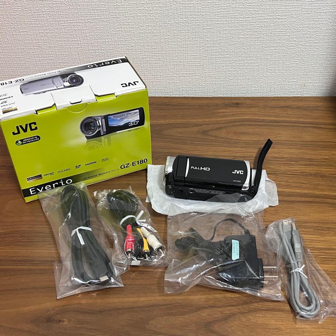 JVC Everio GZ-E180 ビデオカメラ