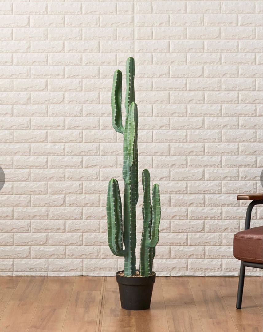 光触媒　人工観葉植物　ウォールグリーン　フェイクグリーン　柱サボテン118
