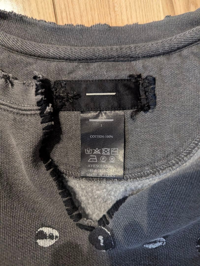 い*ん様 minus destroy sweat shirt ナインインチネイル