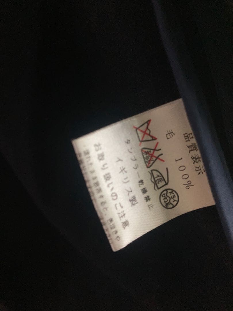 英国製 MONTGOMERY for SHIPS ウールダッフルコート 40 紺