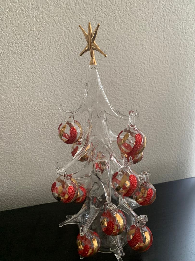 イタリア製　ガラスクリスマスツリー