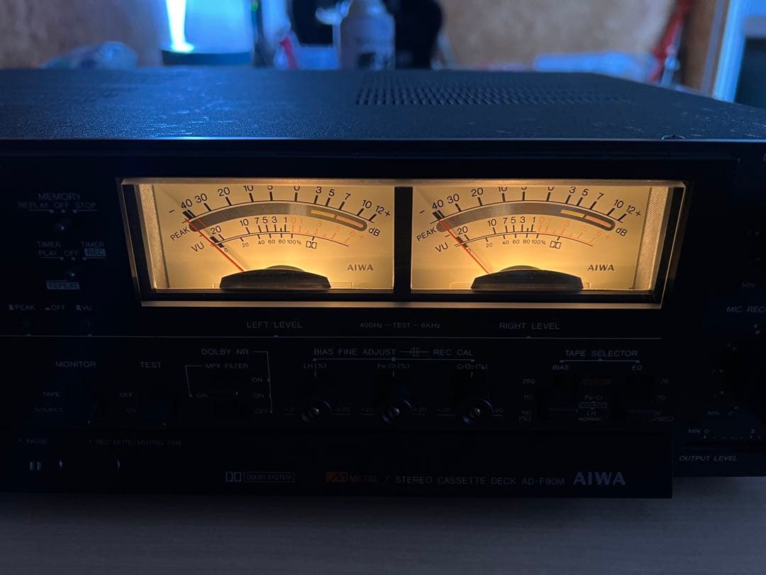 AIWA アイワ カセットデッキ AD-F90