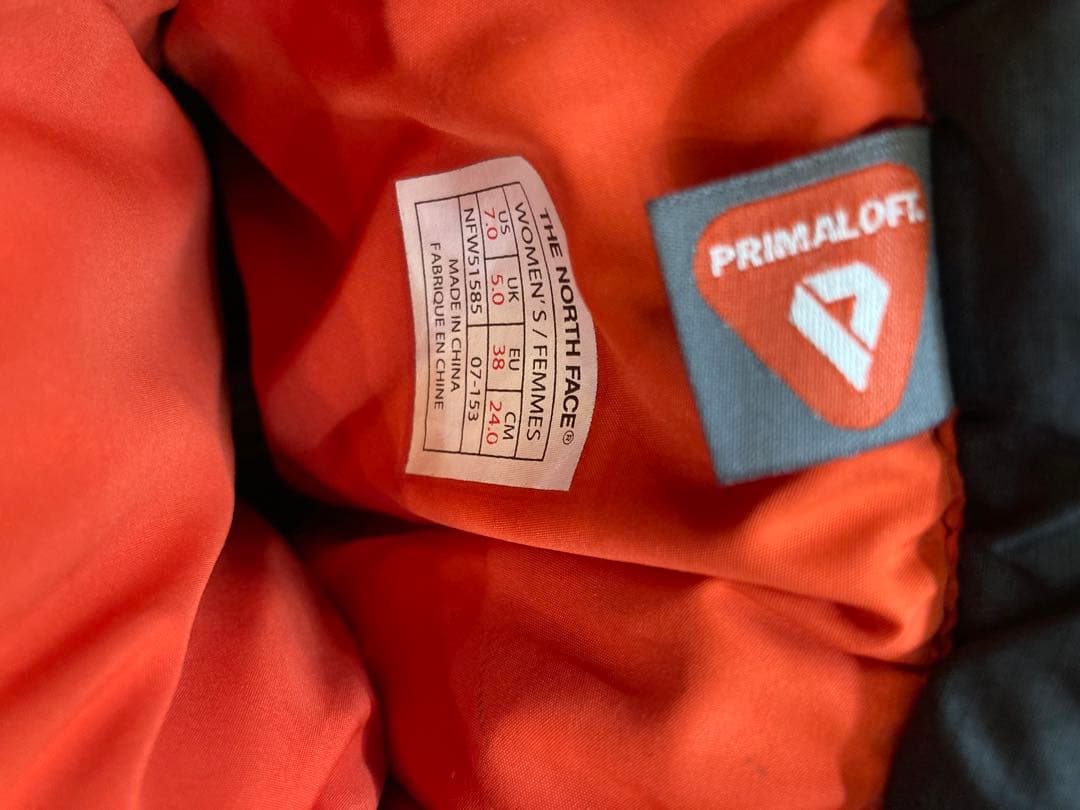 【着用回数少なめ】ノースフェイス　ヌプシ ブーツ　ウォータープルーフ　24cm