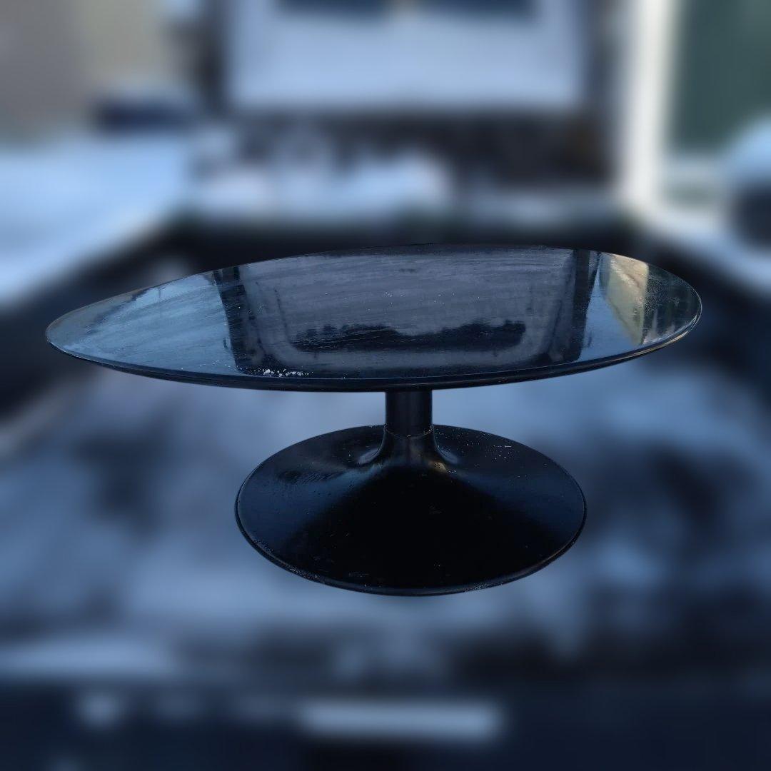 国産ヴィンテージ センターテーブル ミッドセンチュリー スペースエイジ楕円形