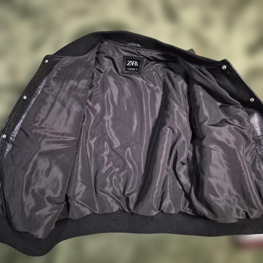 ZARA オールレザー スタジャン L 10回程度着用