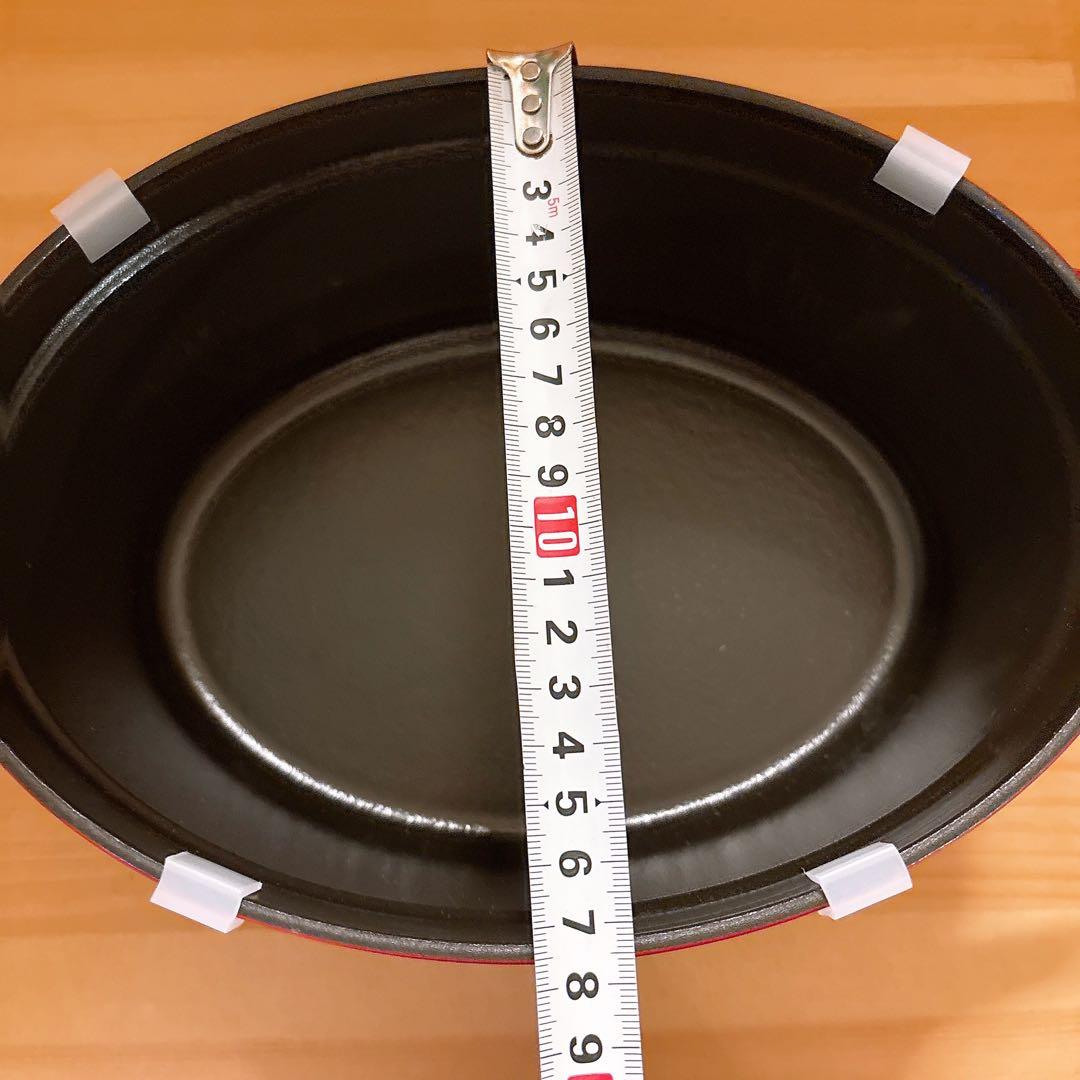 STAUB ピコココットオーバル24cmレッド