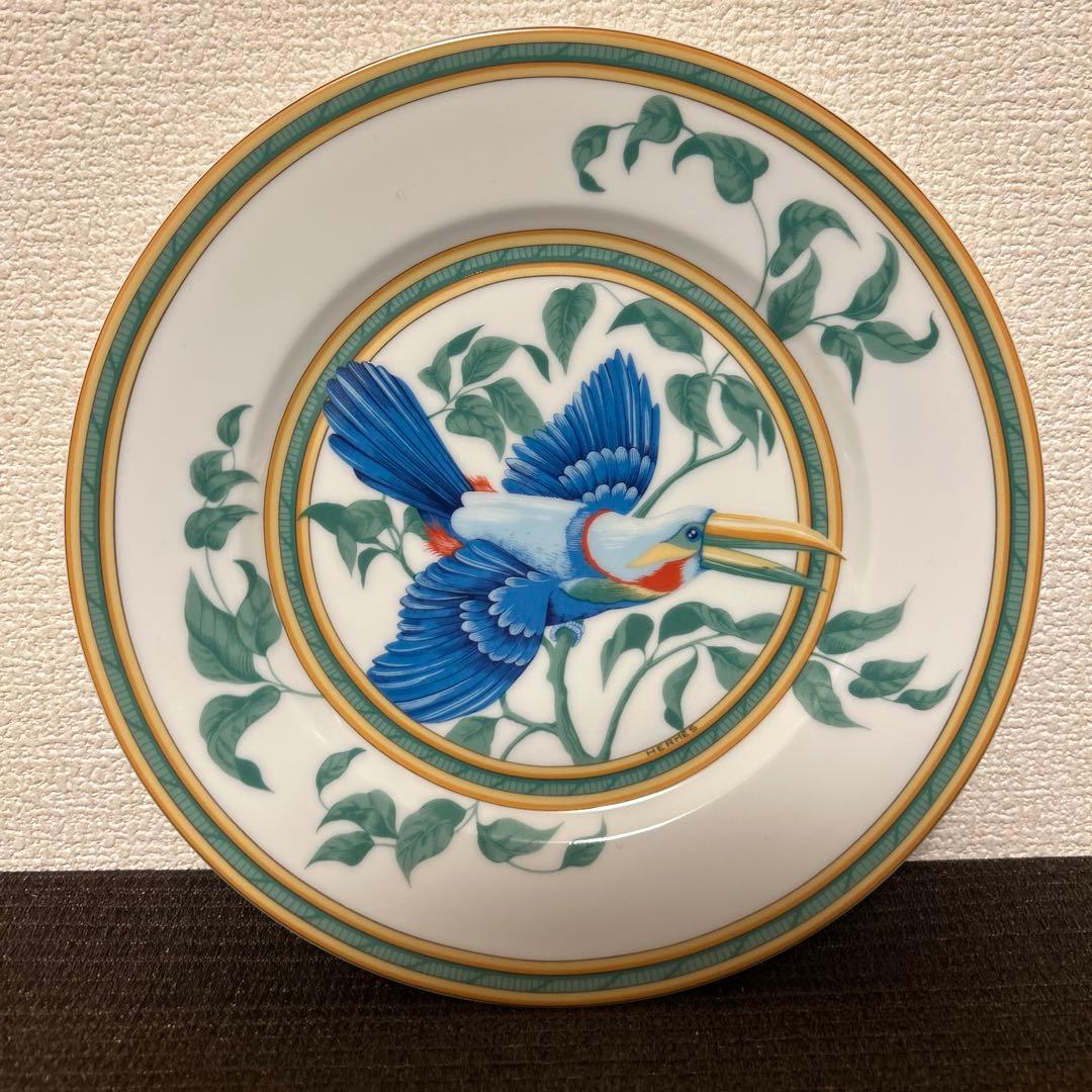 エルメス　トゥカン　デザートプレート　21.5cm