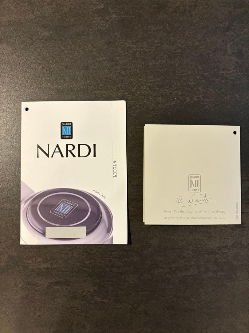 NARDI クラシック ウッド&ポリッシュスポーク 380mm ナルディ