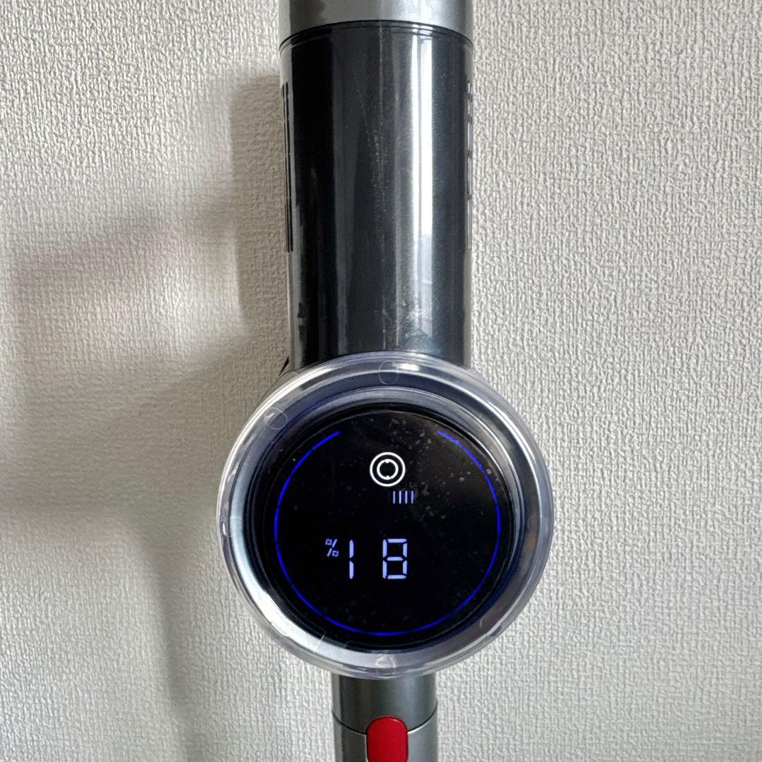 コードレス掃除機　75000Pa LEDライト　自立式　液晶ディスプレイ