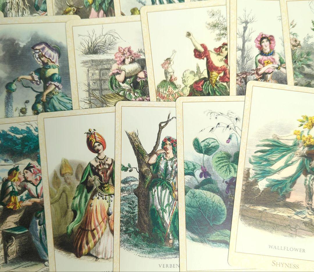 絶版　希少　ヴィクトリアン・フラワー　タロットカード　カレン・マホニー　未使用品