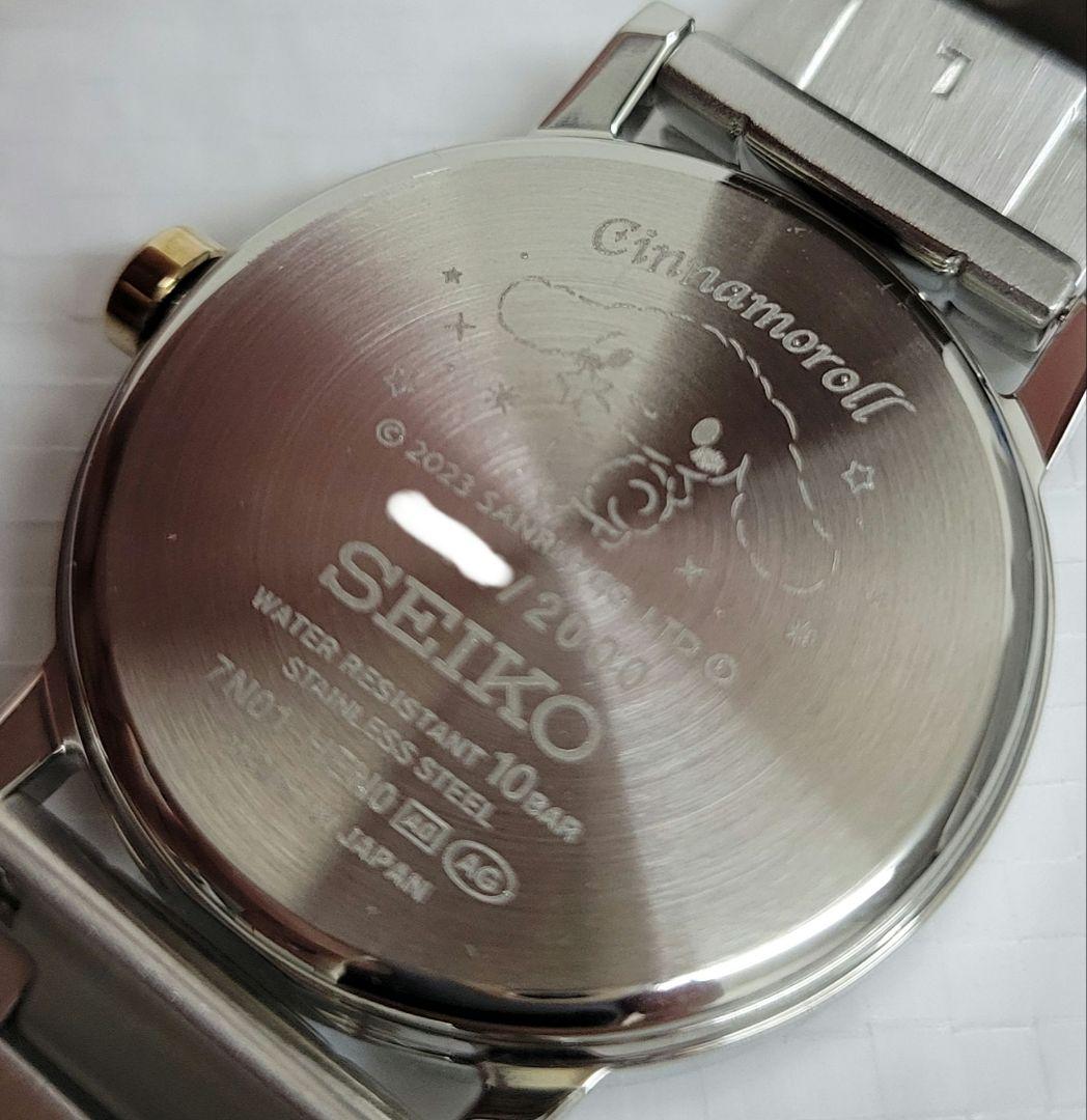 【FROM JAPAN】セイコー×シナモロール コラボウオッチ レディース