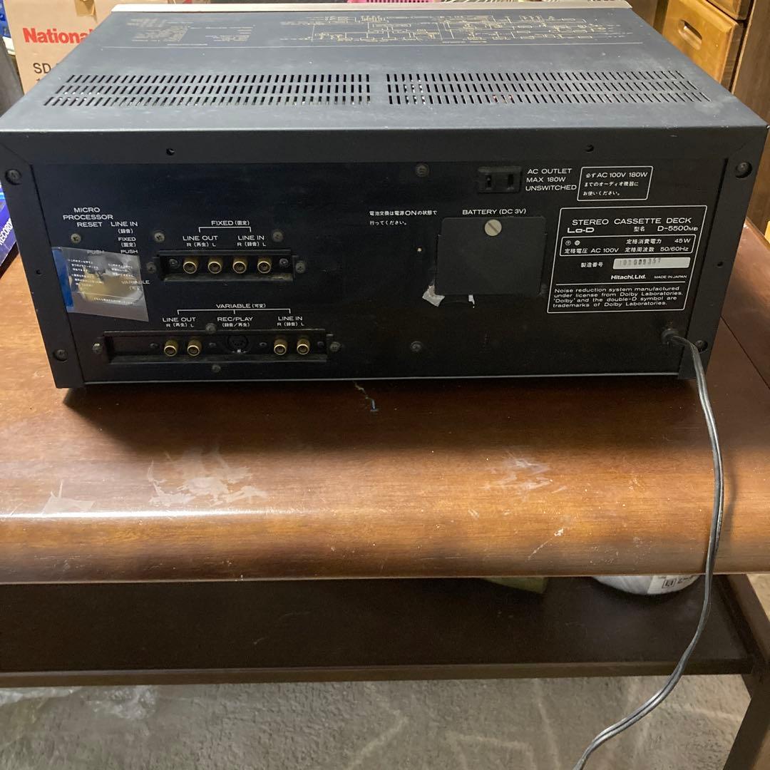 Lo-D ローディー D-5500MB カセットデッキ メカ不良 現状品