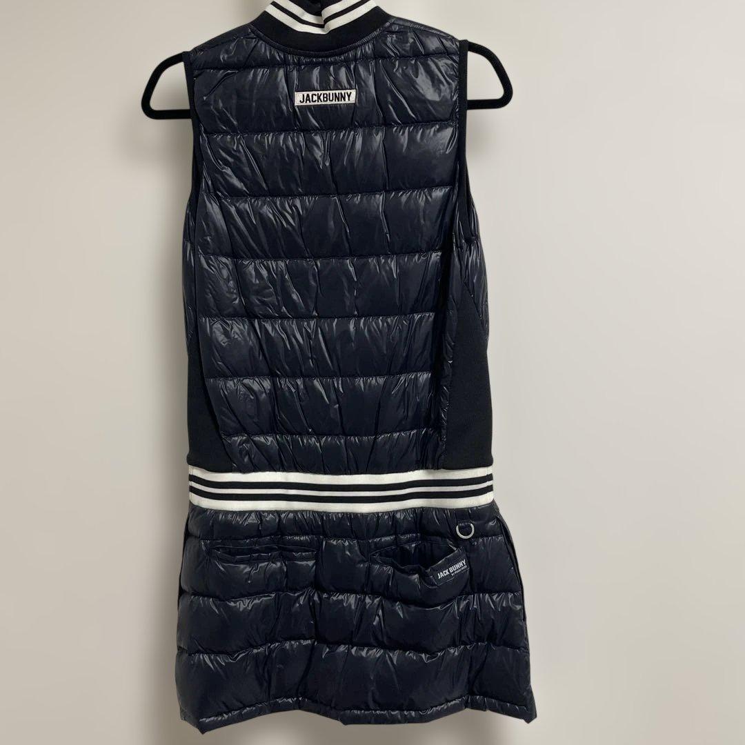 Jack Bunny ネイビー ダウンワンピース