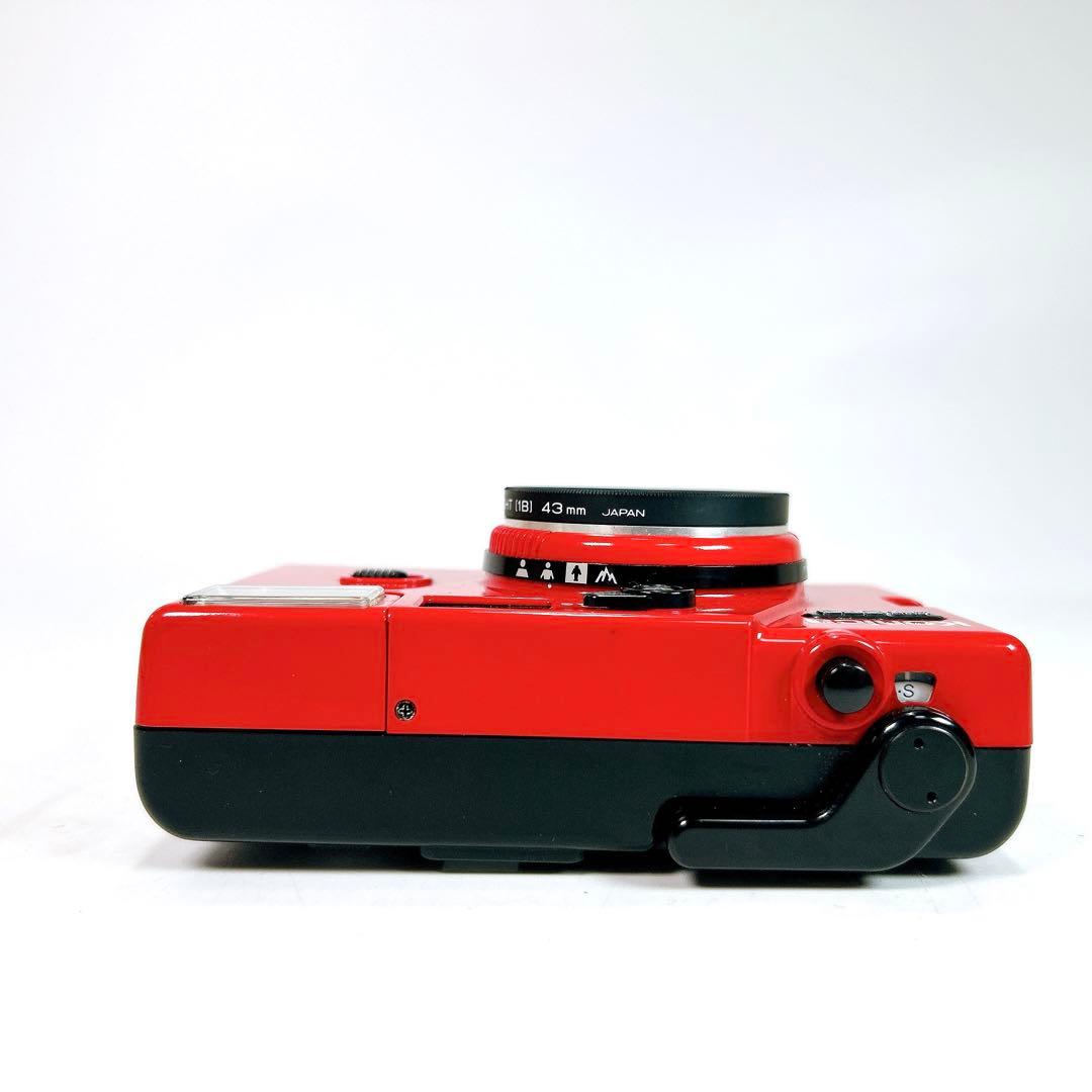 【美品】KONICA フィルムレンズ C35 EF3 レッド