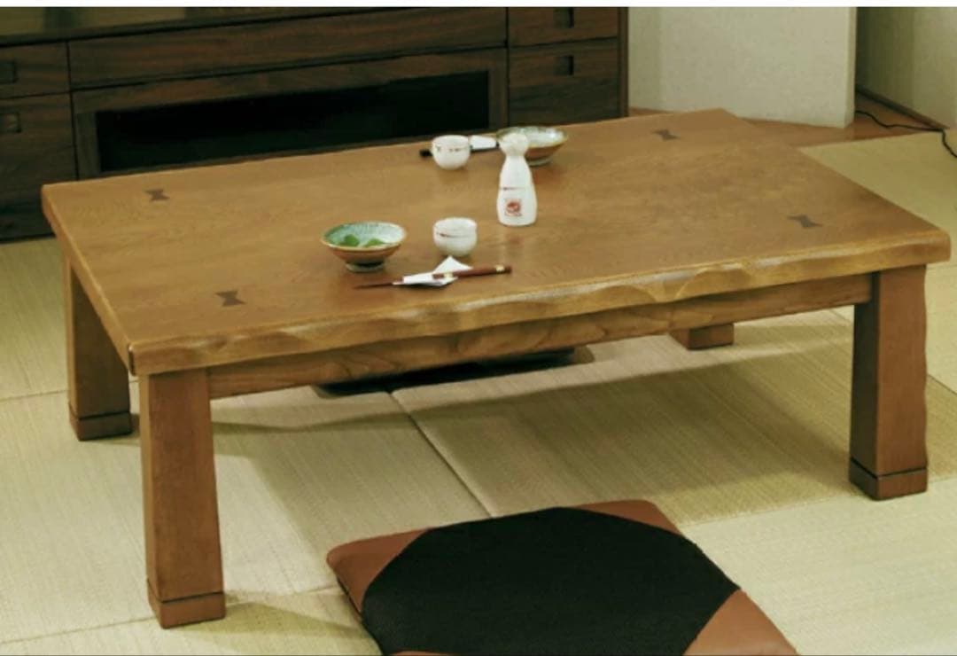 アサヒ 家具調コタツ(日本製) 美品 送料込