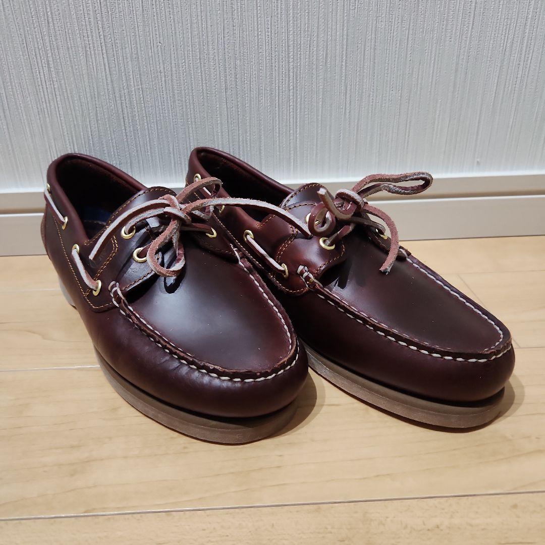 未使用Timberland 2eye ブラウン デッキシュー26.0cm