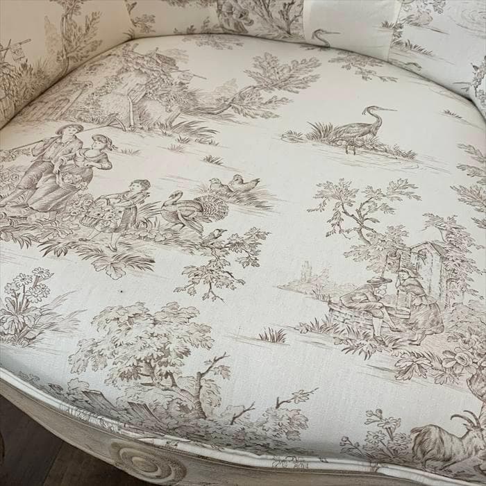 シングルソファ アームチェア トワルドジュイ 17702AC-JO2