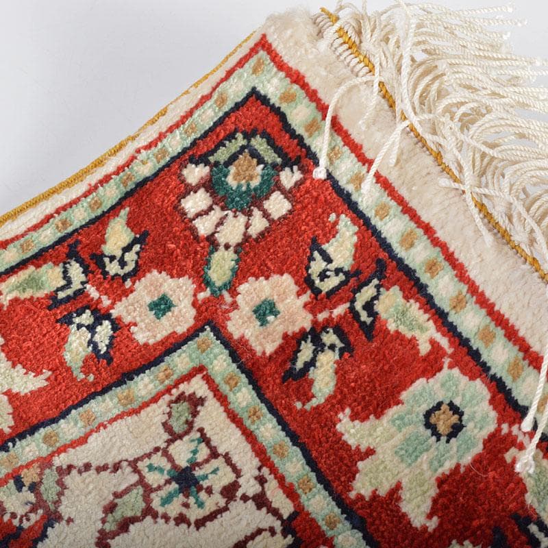 トルクメン　ペルシャ絨毯　段通　ケース・原産地証明書付　V　R4321