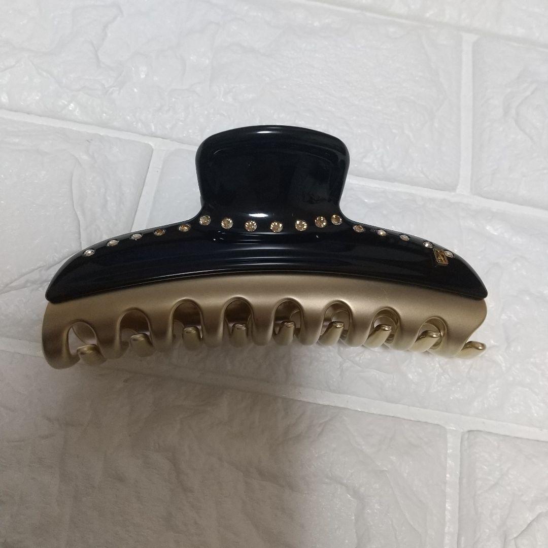 ALEXANDRE DE PARIS ヘアクリップ　黒　ヴァンドーム Lサイズ