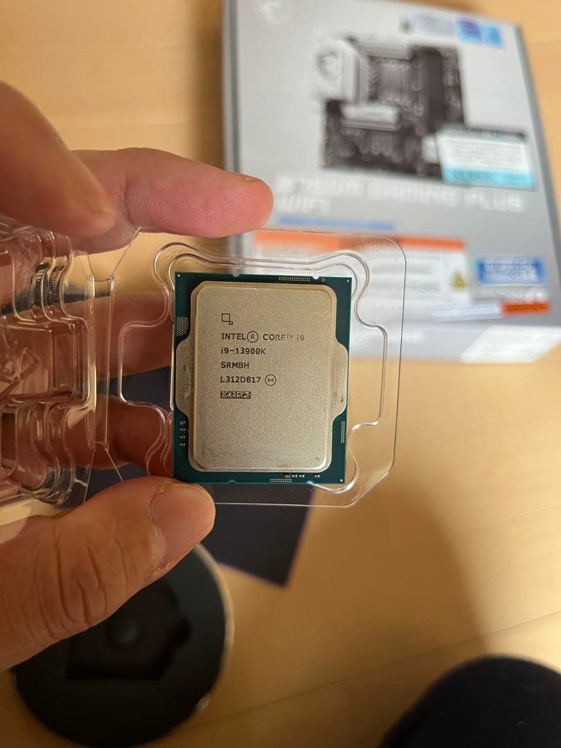 Intel 13900k とMSI B760M GAMING PLUS DDR5