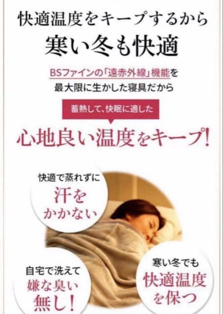 新品未使用 ＢＳファイン毛布