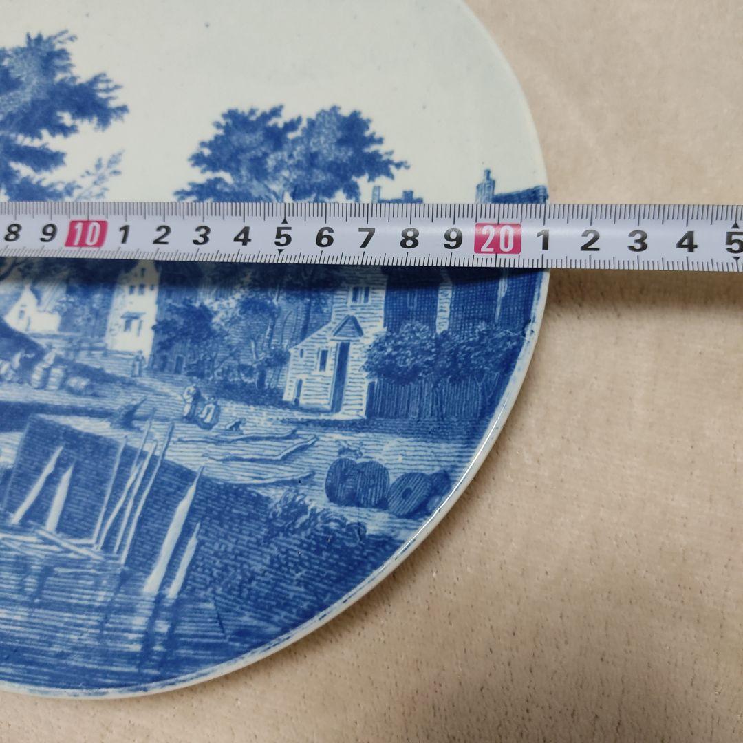 【希少】B.F.K. DECOR Ⅱ／Boch ／飾り絵皿／21センチ