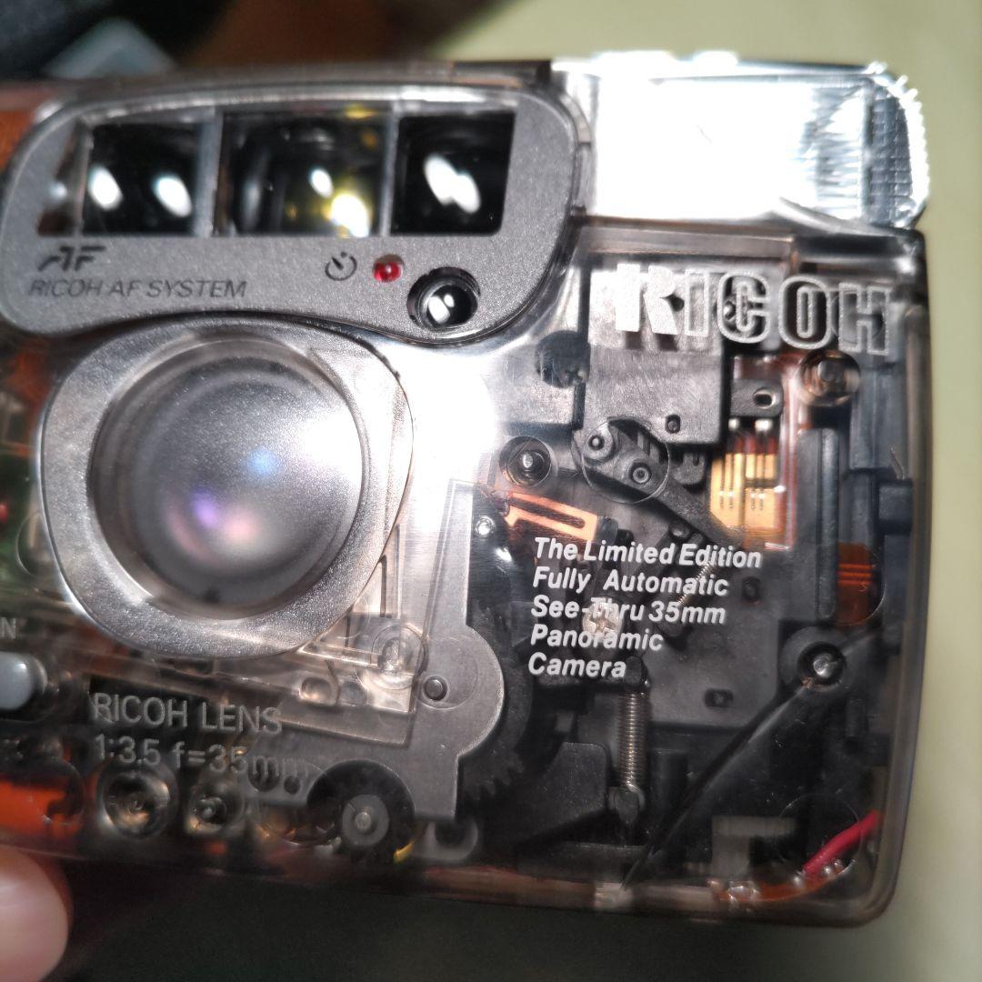 5*RICOH　リコー　パノラマキット付きフイルムカメラ　約３０位前